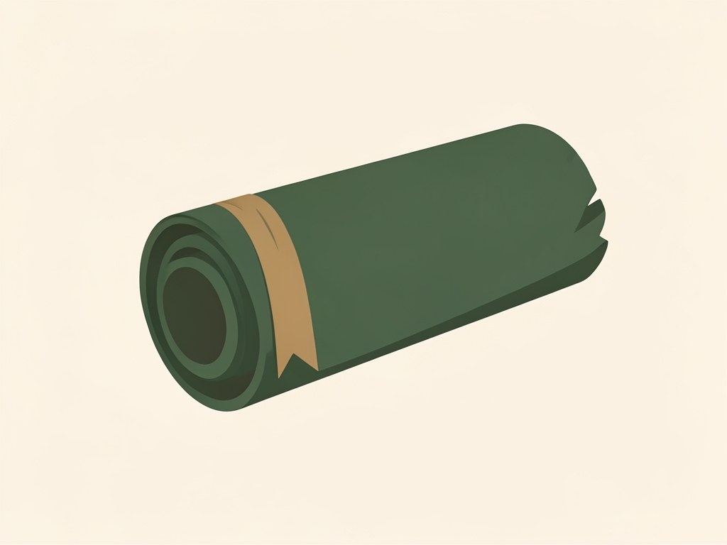 An illustration of a scroll with a bookmark, symbolizing terms and conditions.